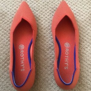 Rothy’s The Point - Persimmon -Size 8.5